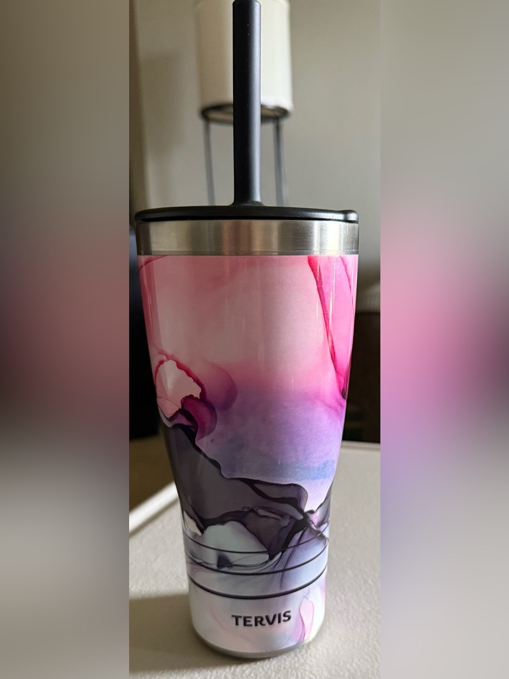 Tervis Inkreel Fluid Pink Stainless Steel Insulated Tumbler